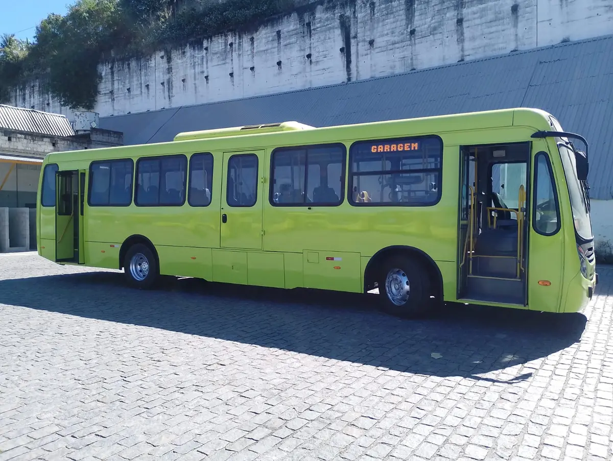 Neobus Mega plus, Mercedes-Benz OF-1721 (208cv), 2016 — foto 3