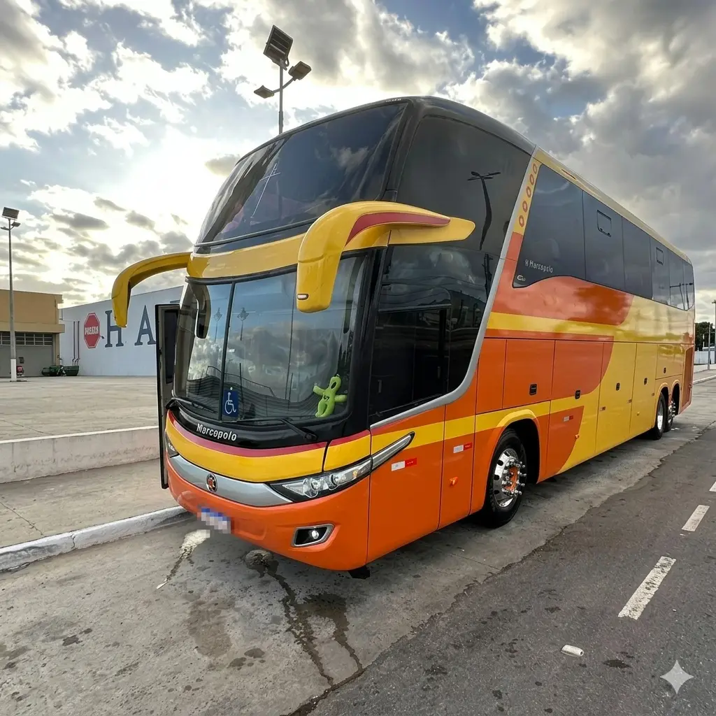 Marcopolo Paradiso G7 1600, Volvo B420R 6x2, 2019 — foto 6
