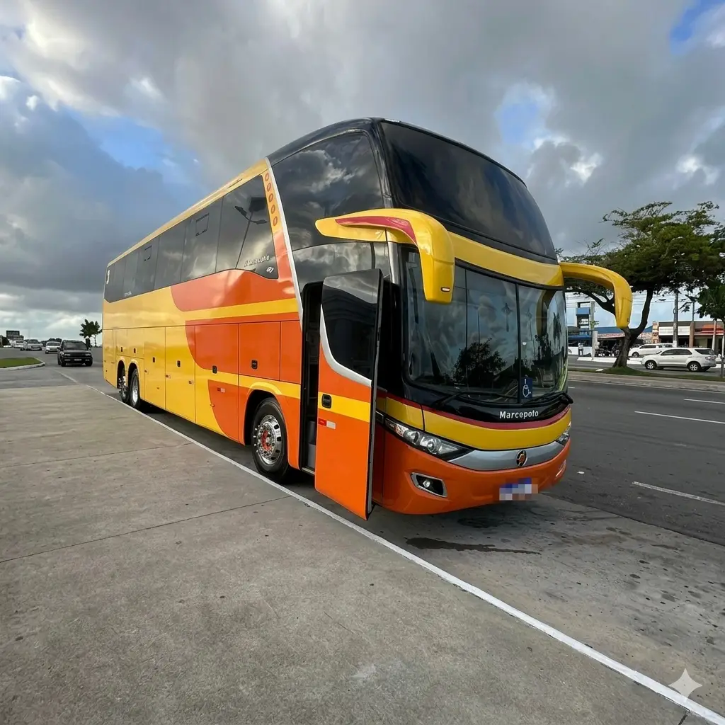 Marcopolo Paradiso G7 1600, Volvo B420R 6x2, 2019