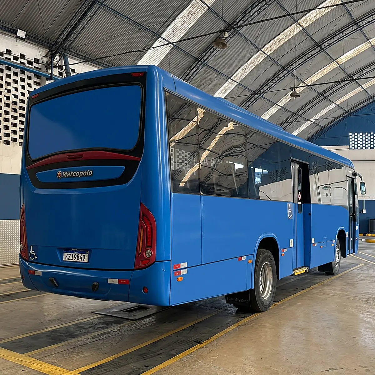 Marcopolo Torino G7, Mercedes-Benz OF-1721L (208cv), 2019 — foto 4