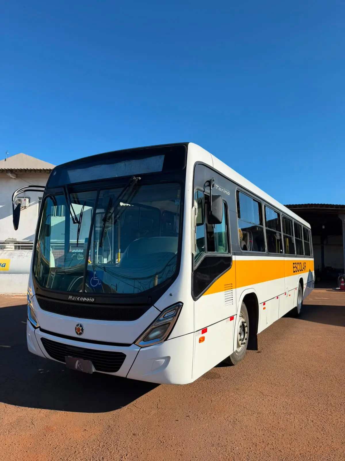 Marcopolo Torino S Micrão, Mercedes-Benz OF-1519 (185cv), 2019 — foto 2