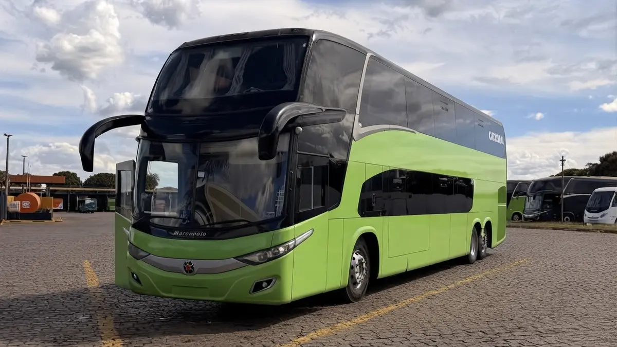 Marcopolo paradiso G7 1800 DD, Mercedes-Benz O-500RSD 2441 (410cv), 2019 — foto 1