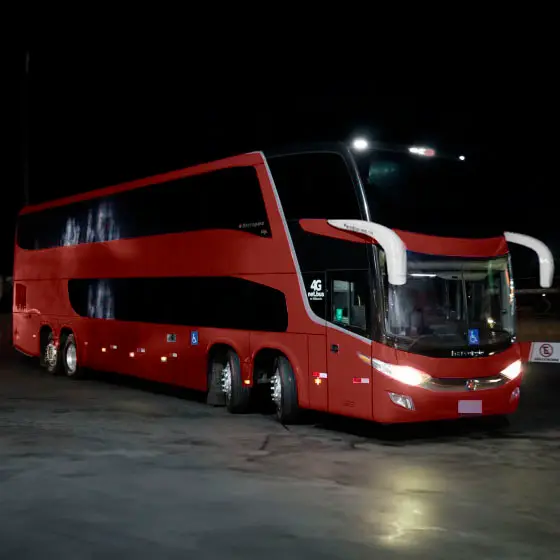 Marcopolo Paradiso G7 1800 DD, Mercedes-Benz O-500RSDD 2741 (410cv), 2019 — foto 1