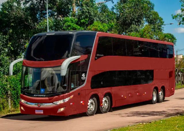 Marcopolo Paradiso G7 1800 DD, Mercedes-Benz O-500RSDD 2741 (410cv), 2019 — foto 3