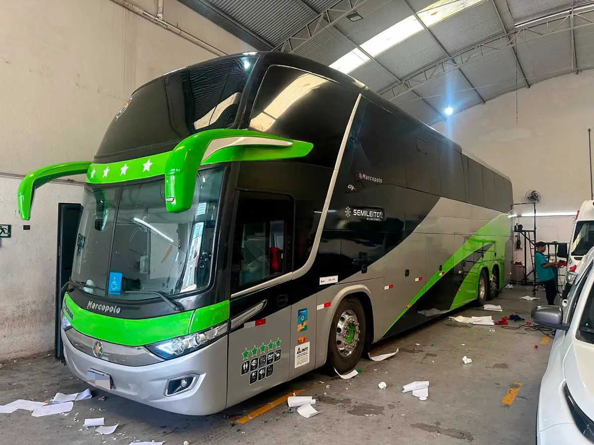 Marcopolo Paradiso LD 1600 G7, Scania K400IB 6x2 Rodoviário Low Driver e Double Decker, 2014
