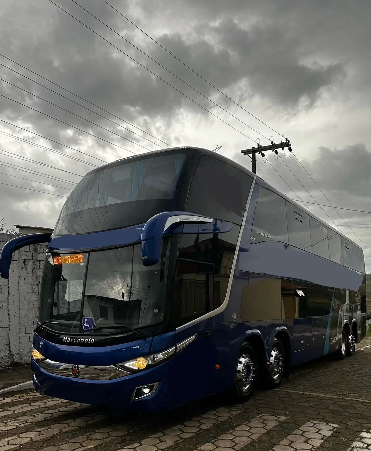 Marcopolo paradiso G7 1800 DD, Scania K400IB 8x2 Rodoviário Low Driver e Double Decker, 2015 — foto 1