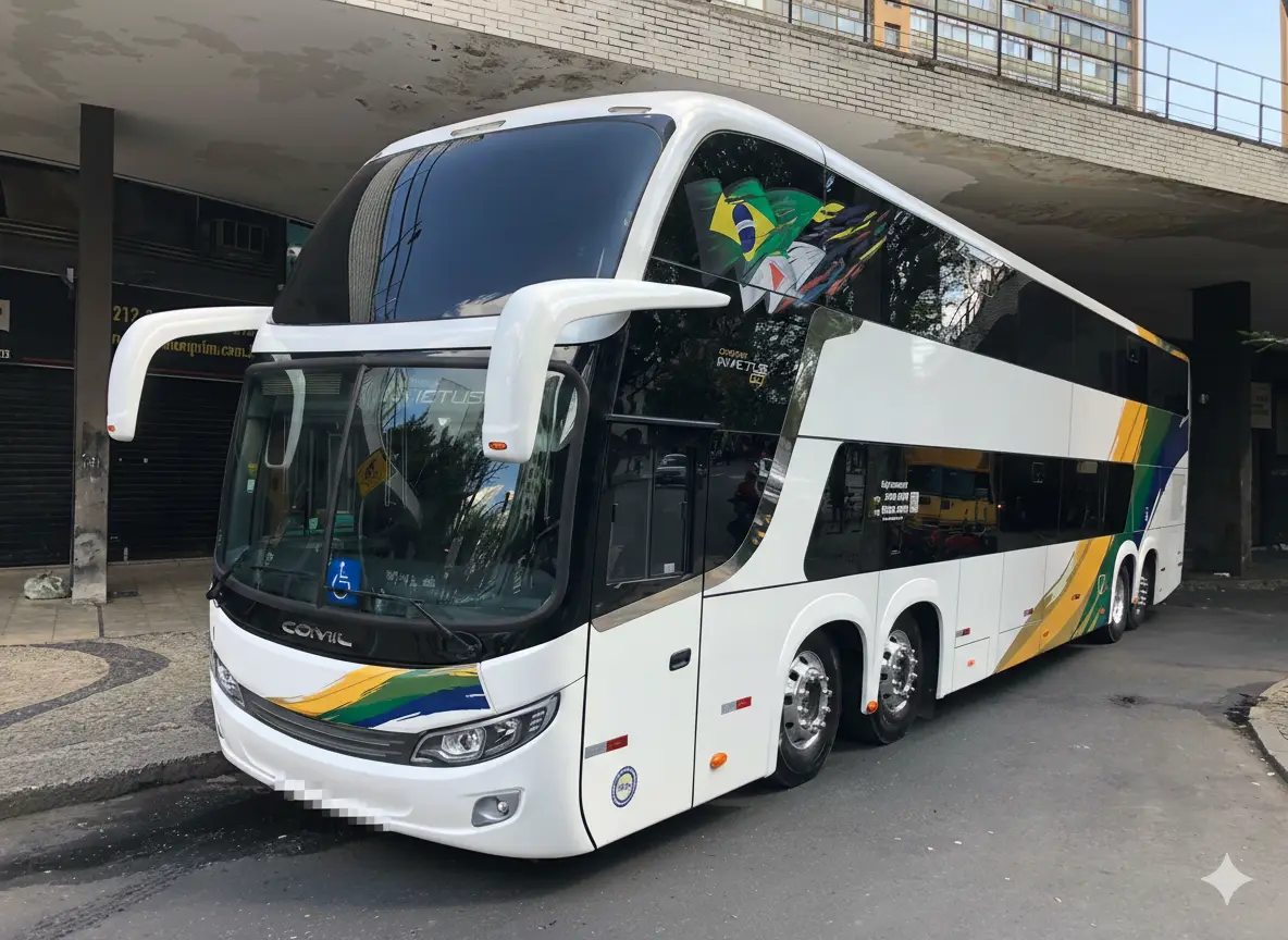 Comil Campione Invictus DD, Scania K440IB 8x2 Rodoviário Low Driver e Double Decker, 2020 — foto 2