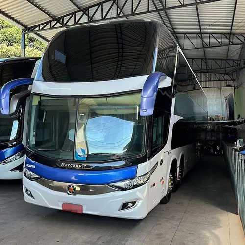 Marcopolo Paradiso New G7 1800 DD, Scania K400IB 8x2 Rodoviário Low Driver e Double Decker, 2018